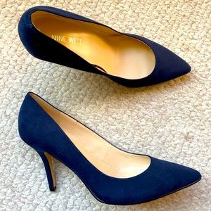 Nine West Dark Blue Pump Heels